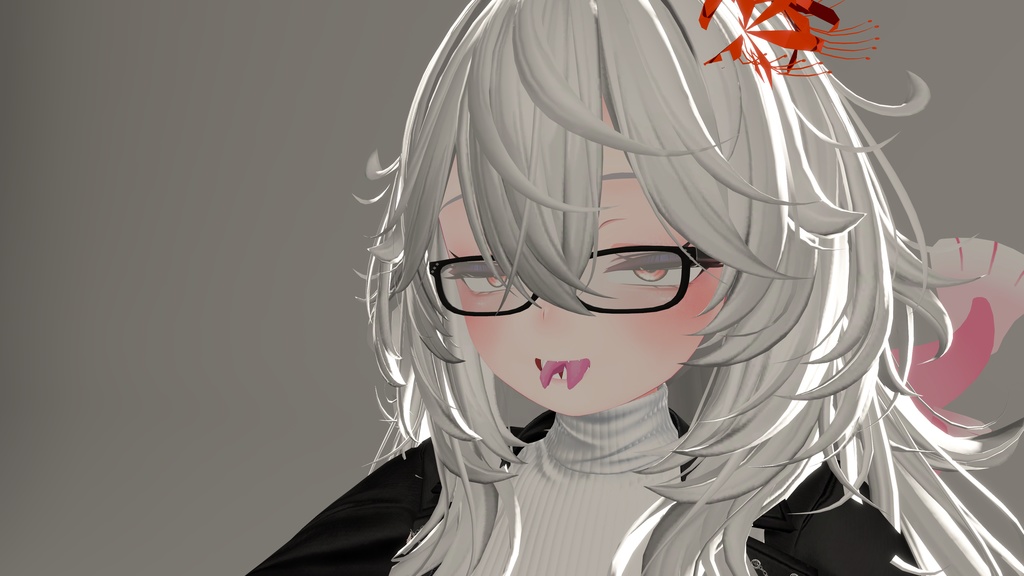 【rurune用】動かせるスプリットタン