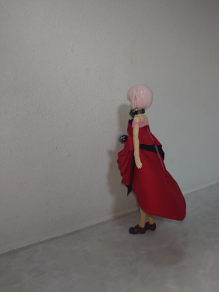 真紅のドレス