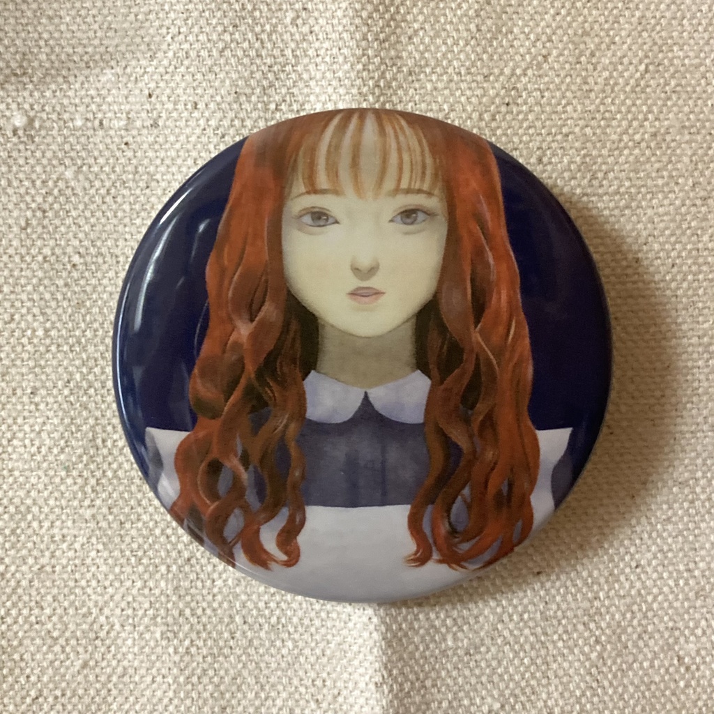 『赤髪の子』缶バッジ