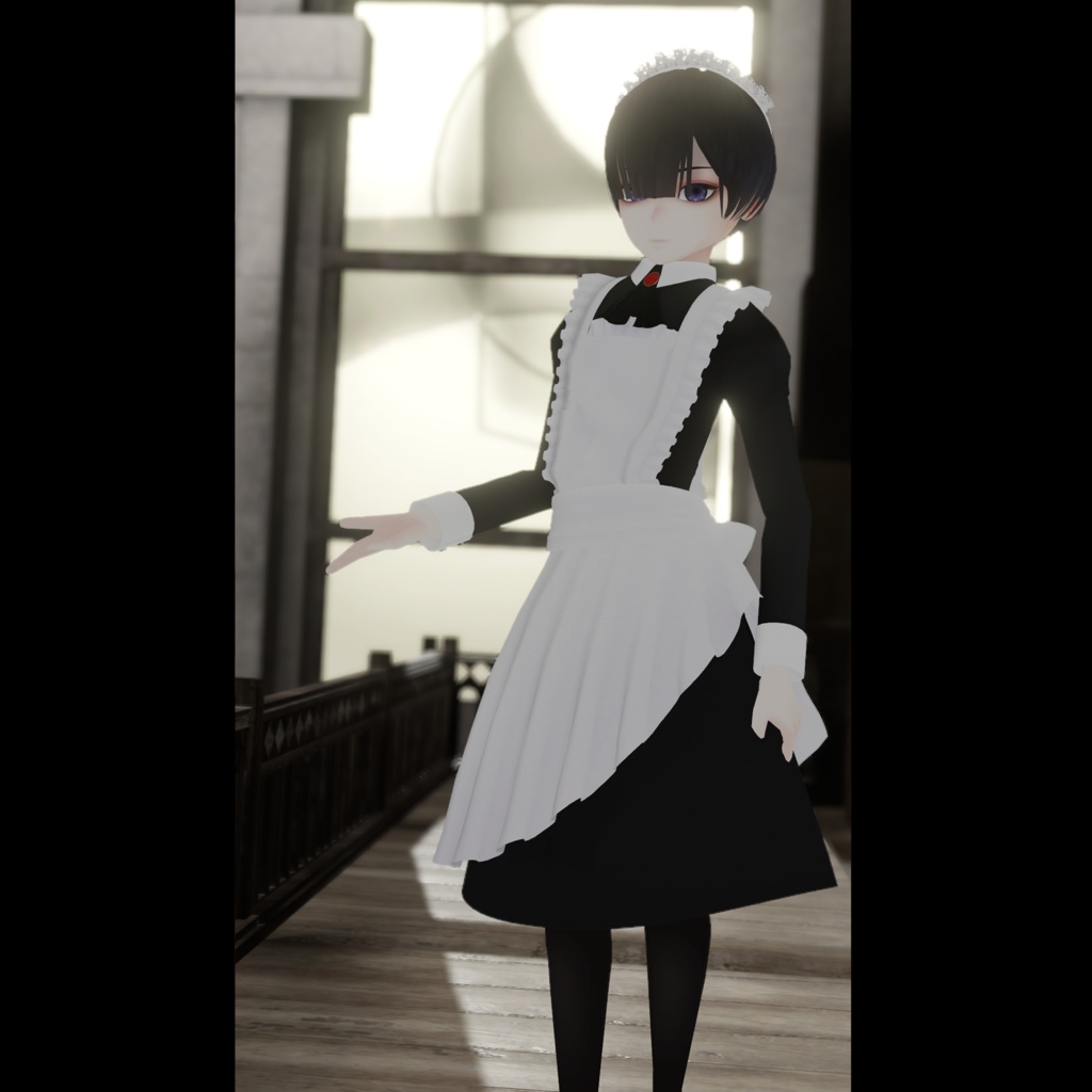【Suou 専用衣装】男の子用 メイド服