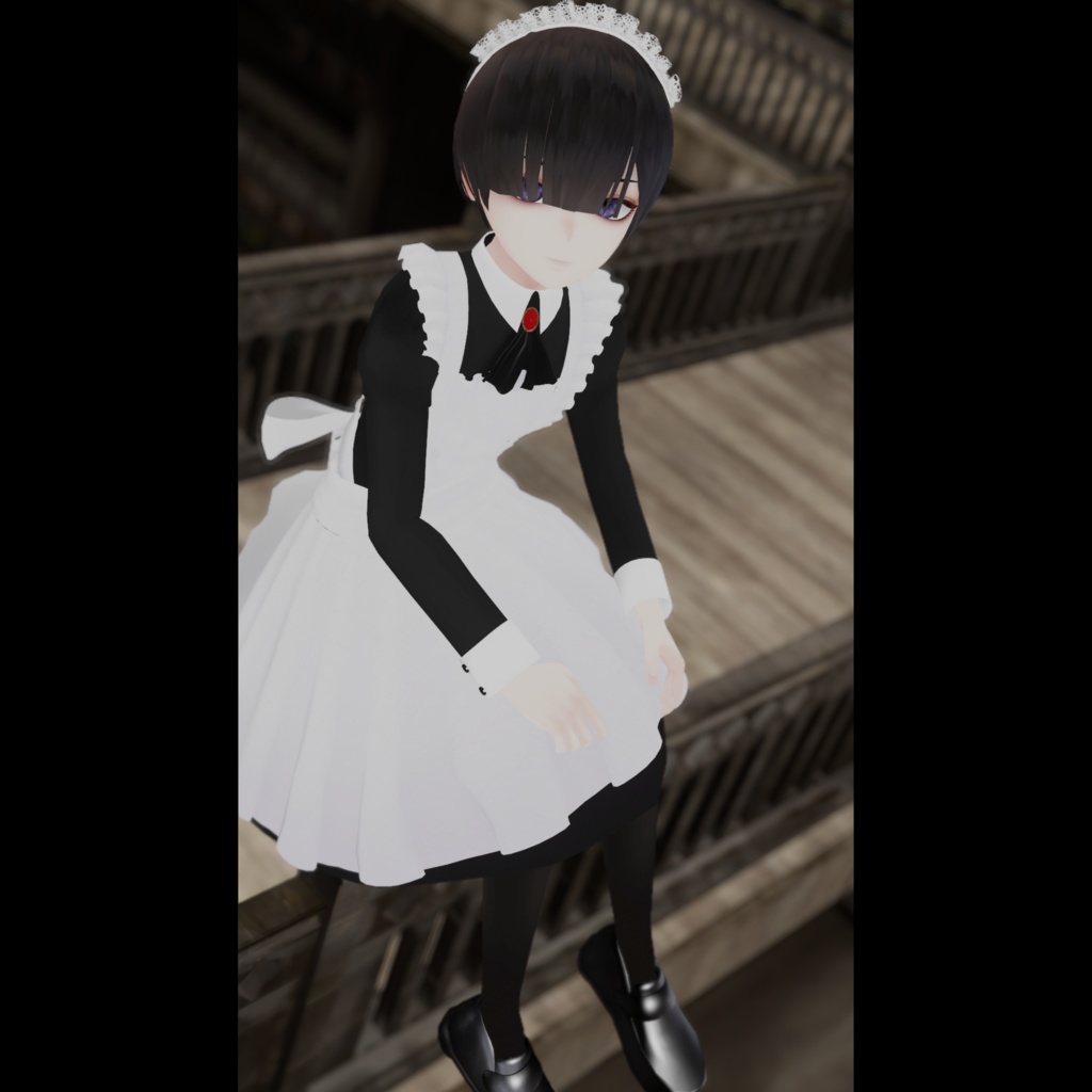 【Suou 専用衣装】男の子用 メイド服