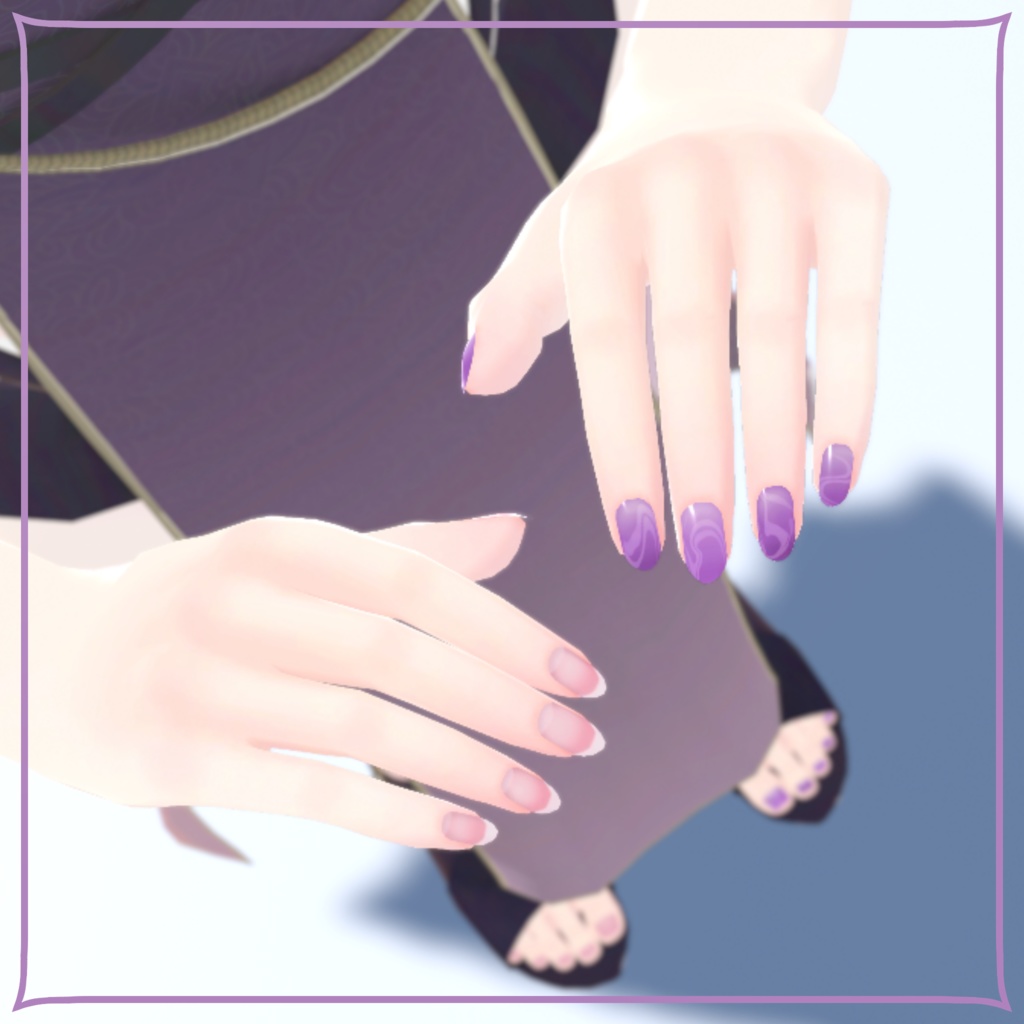 【VRChat想定】Almond(アーモンド)
