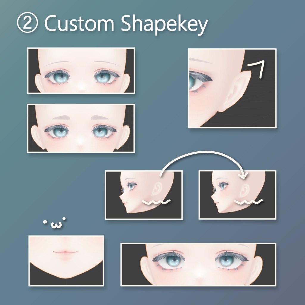 跳雪 -Toyuki-【オリジナル3Dモデル】