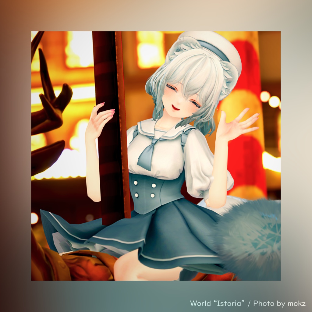 跳雪 -Toyuki-【オリジナル3Dモデル】