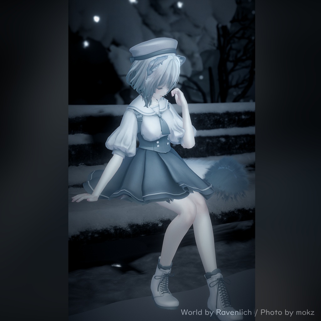 跳雪 -Toyuki-【オリジナル3Dモデル】