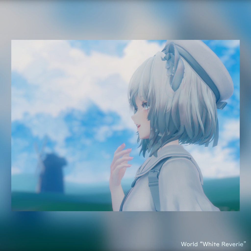 跳雪 -Toyuki-【オリジナル3Dモデル】