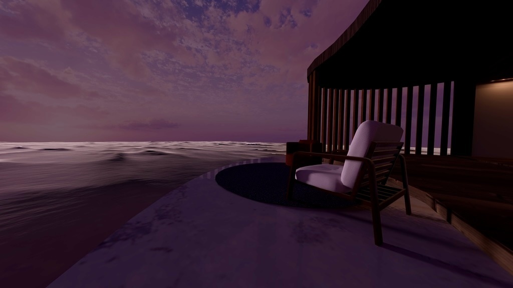 【VRC向けワールド/Quest対応】朝焼けの宿 Asayake no yado