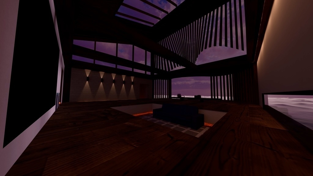 【VRC向けワールド/Quest対応】朝焼けの宿 Asayake no yado