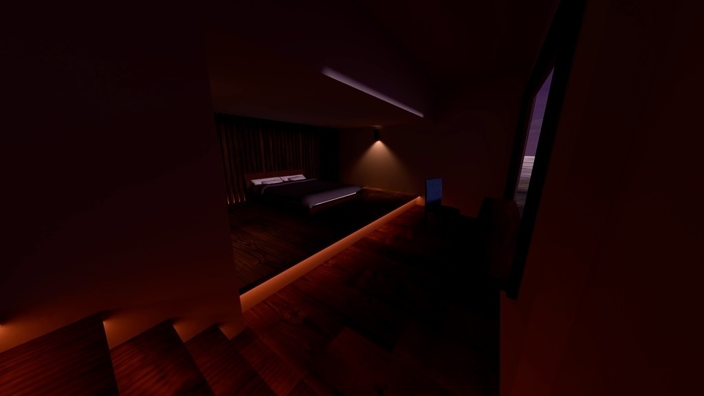 【VRC向けワールド/Quest対応】朝焼けの宿 Asayake no yado