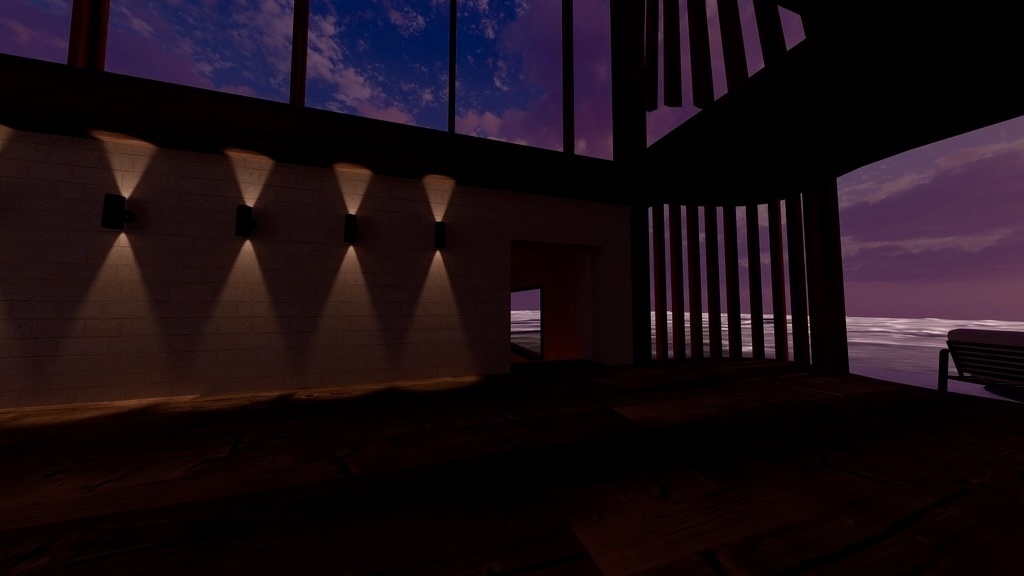 【VRC向けワールド/Quest対応】朝焼けの宿 Asayake no yado