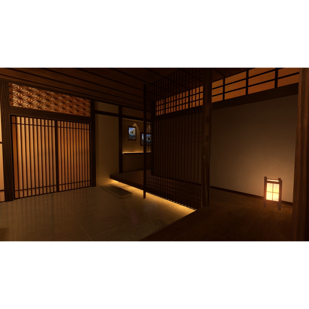 【VRC向けワールド/Quest対応】和空間 ~Wakuukan~