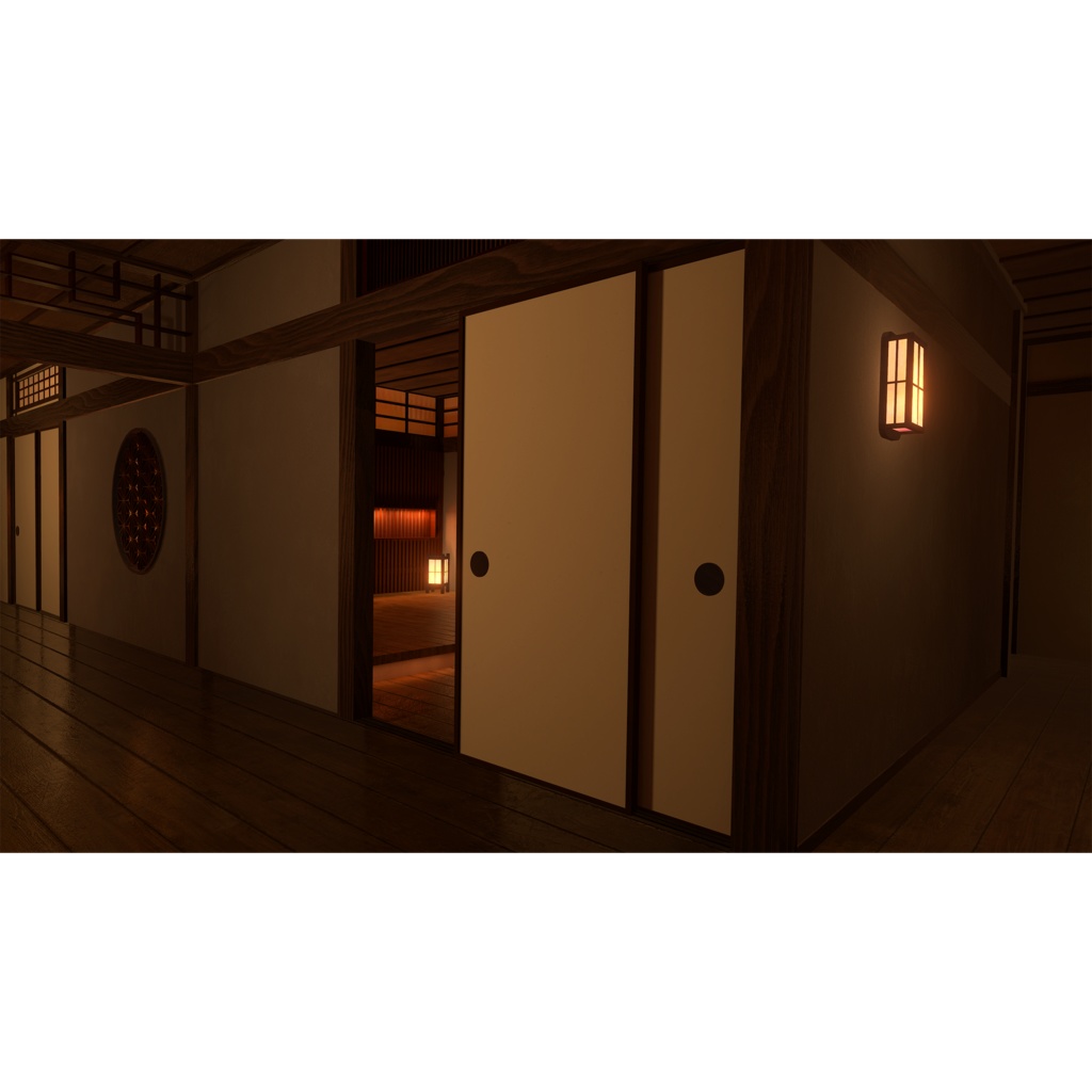 【VRC向けワールド/Quest対応】和空間 ~Wakuukan~