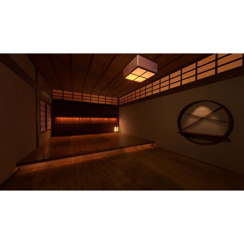 【VRC向けワールド/Quest対応】和空間 ~Wakuukan~