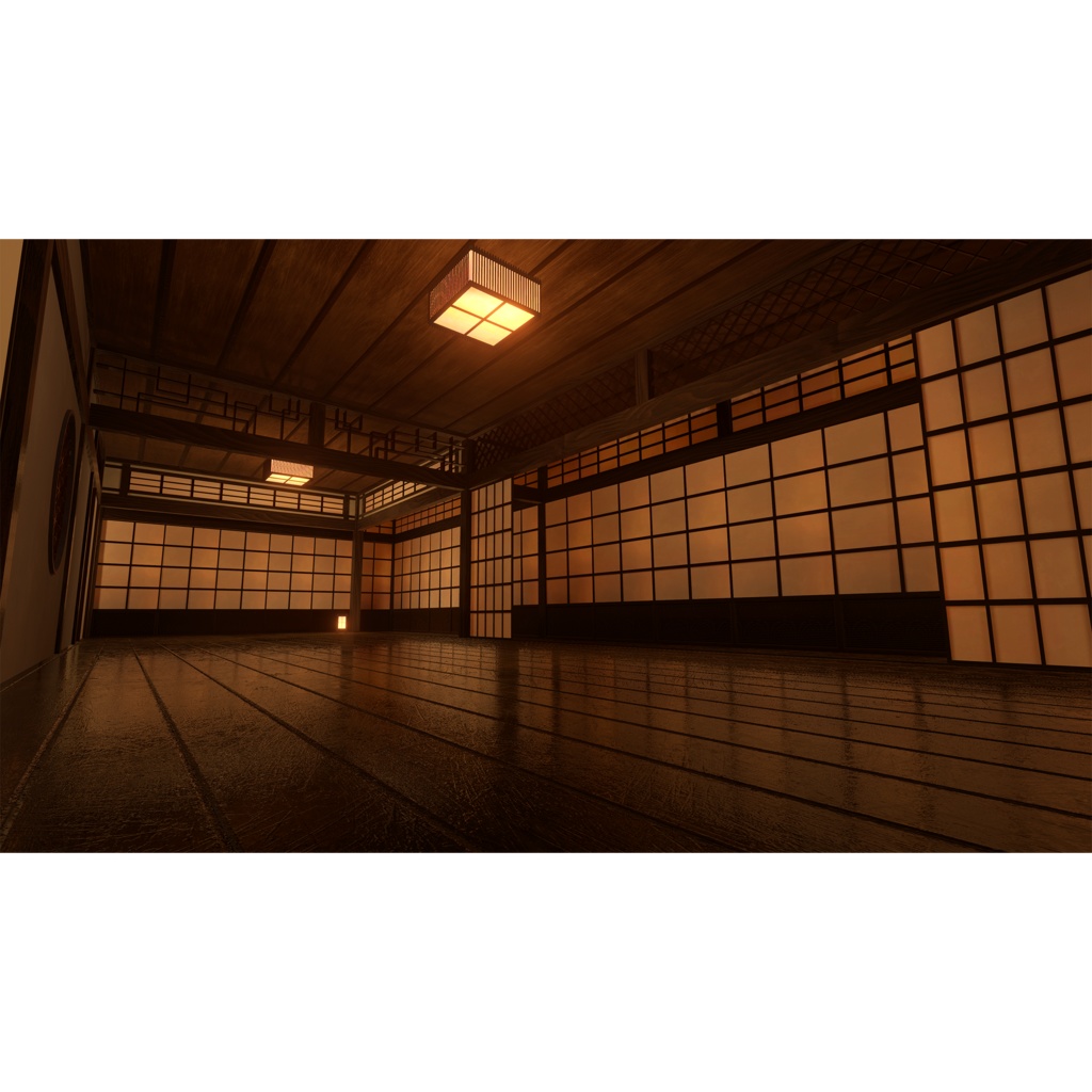 【VRC向けワールド/Quest対応】和空間 ~Wakuukan~