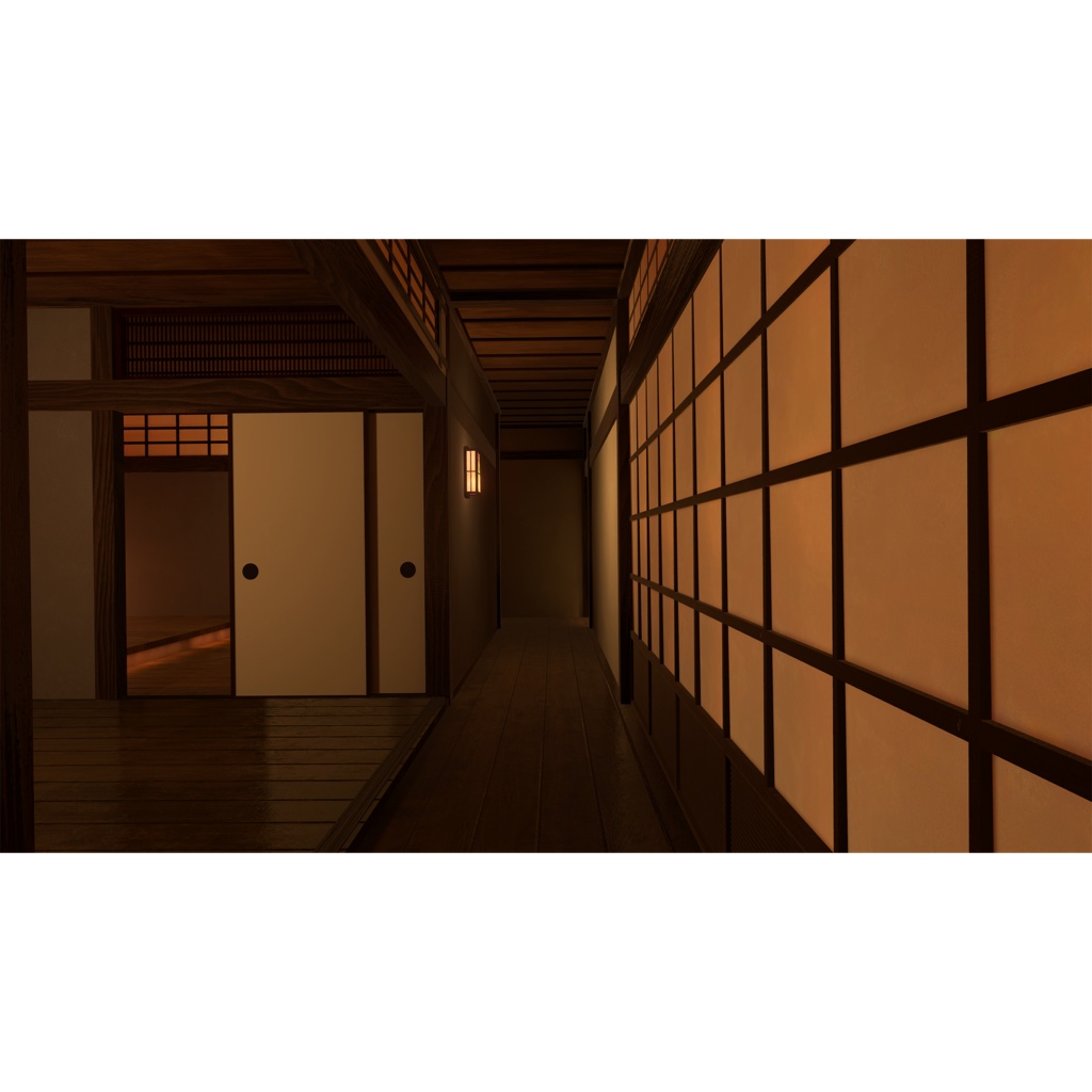 【VRC向けワールド/Quest対応】和空間 ~Wakuukan~