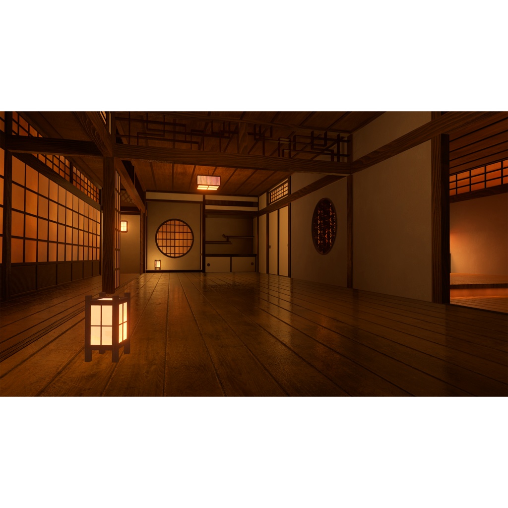 【VRC向けワールド/Quest対応】和空間 ~Wakuukan~