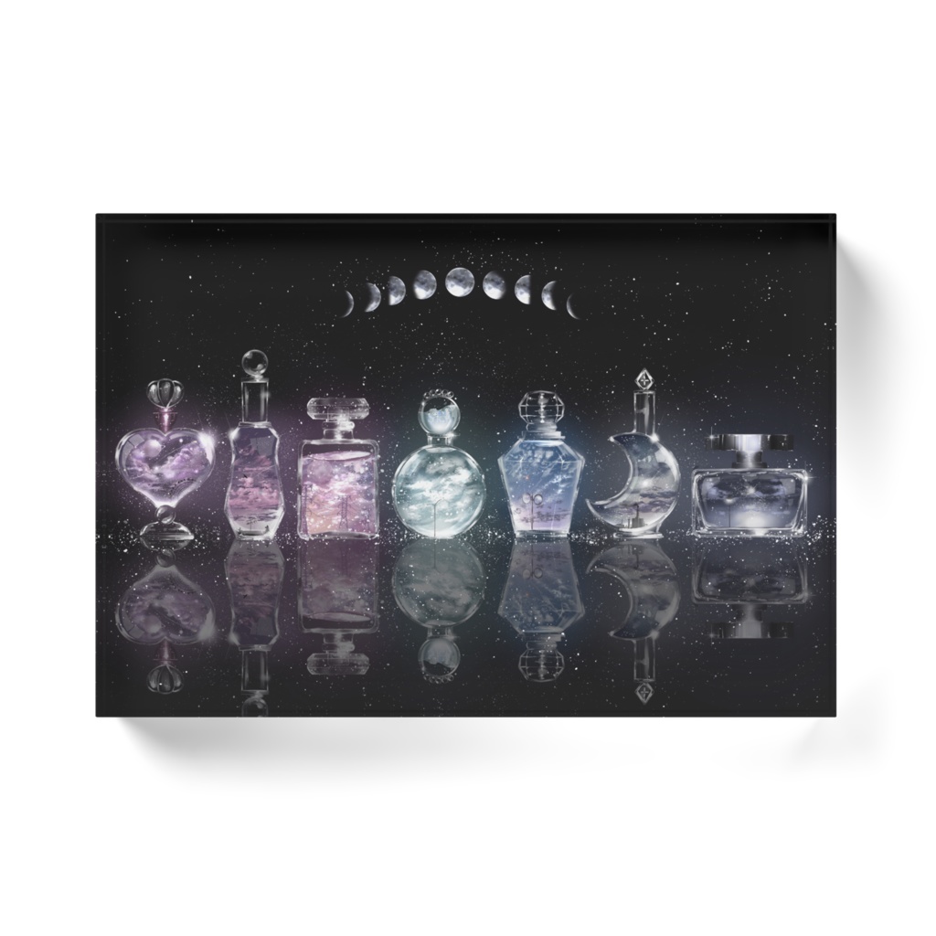 アクリルブロック【空と街の欠片香水】