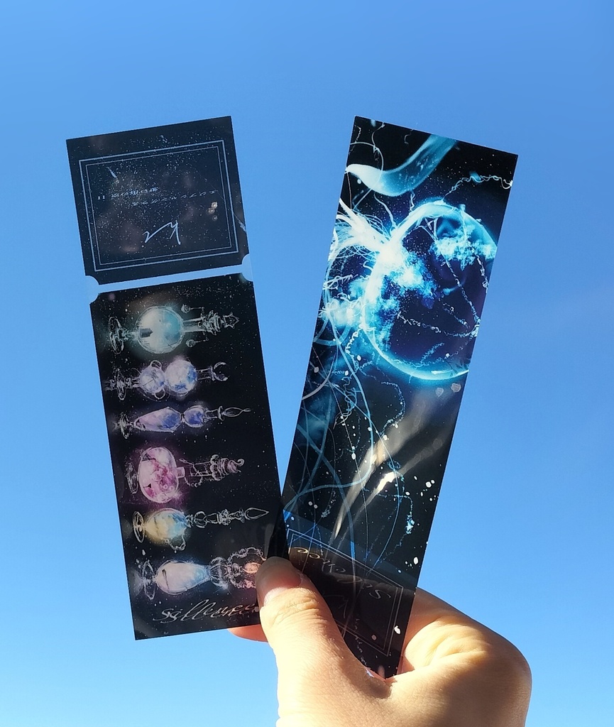 holoX 3周年 フィルム風クリアしおり【限定品】 ホロライブ】 holoX3周年記念 フィルム風クリアしおり