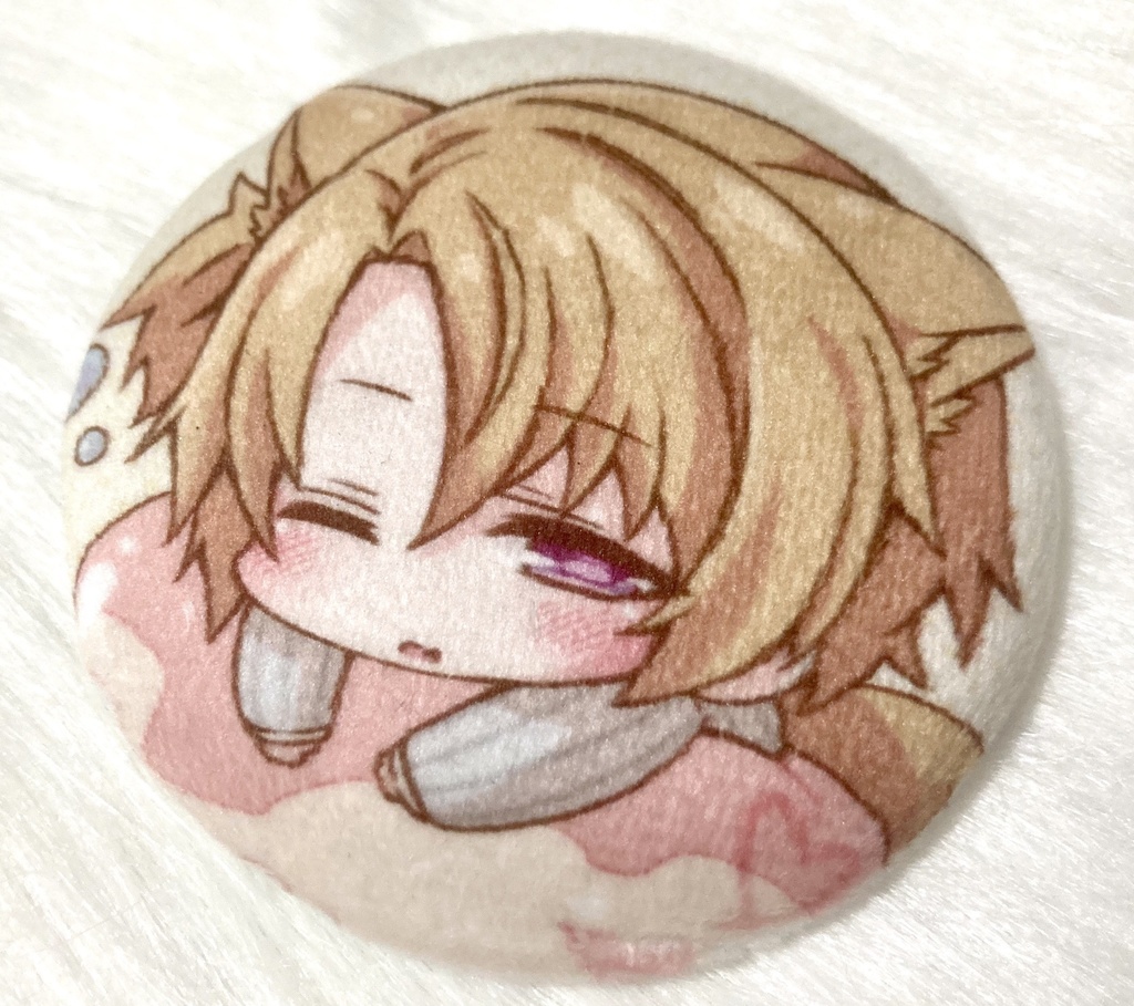 【非公式】 Luxiem ふわふわ 58mm缶バッジ