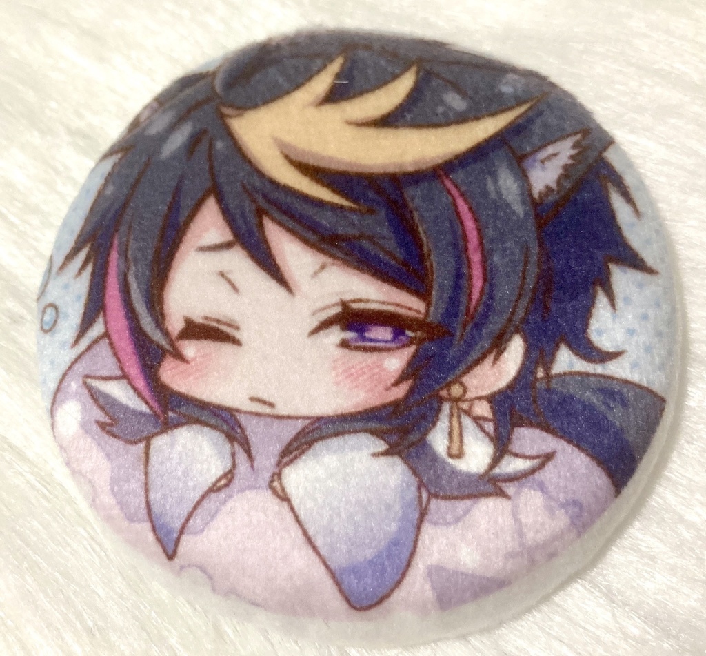 【非公式】 Luxiem ふわふわ 58mm缶バッジ