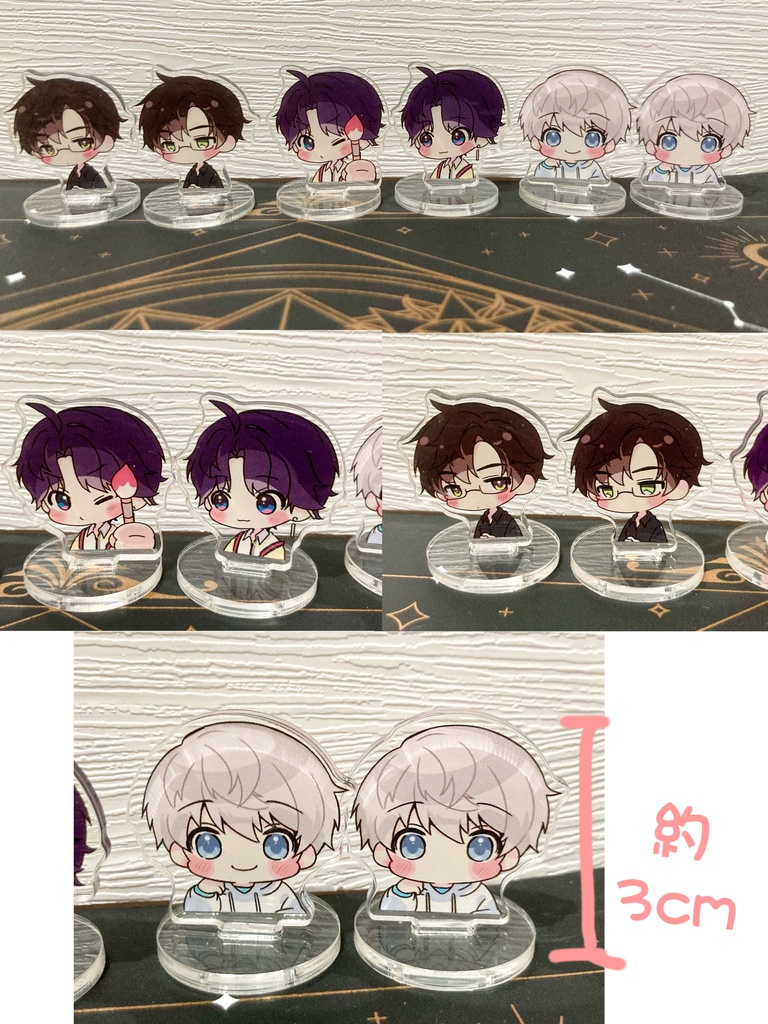 【恋と深空】～付き添い～ 3cmミニアクリルフィギュア