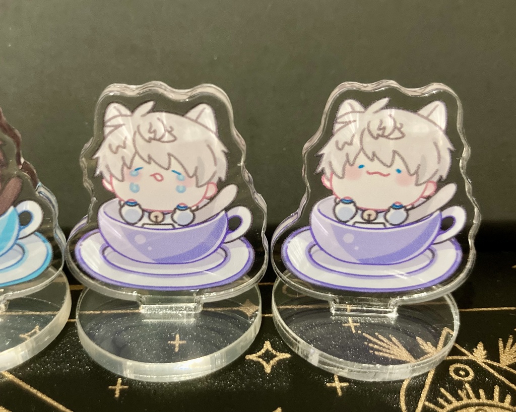 (2024.08.21 シン追加)【恋と深空】~にゃんにゃんカード~3cmミニアクリルフィギュア is