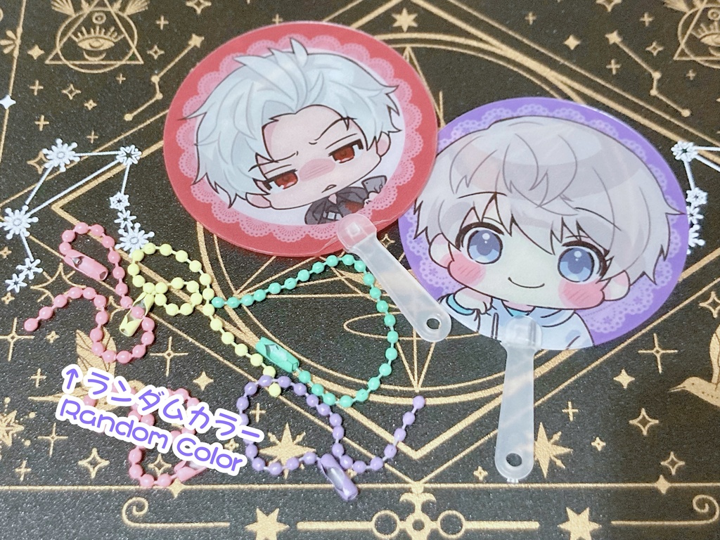 【恋と深空】5.5cmミニPVC團扇ストラップ