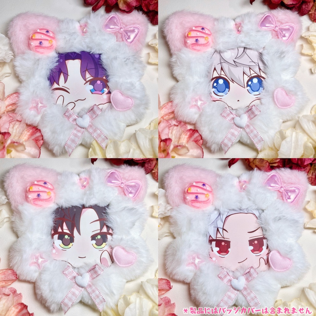 【恋と深空】50MM 四角形缶バッジ