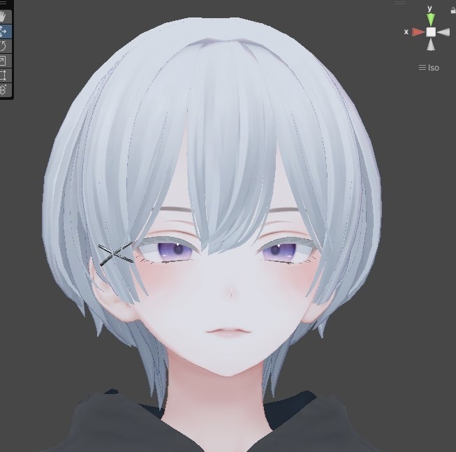 shinra make up メーキャップ texture