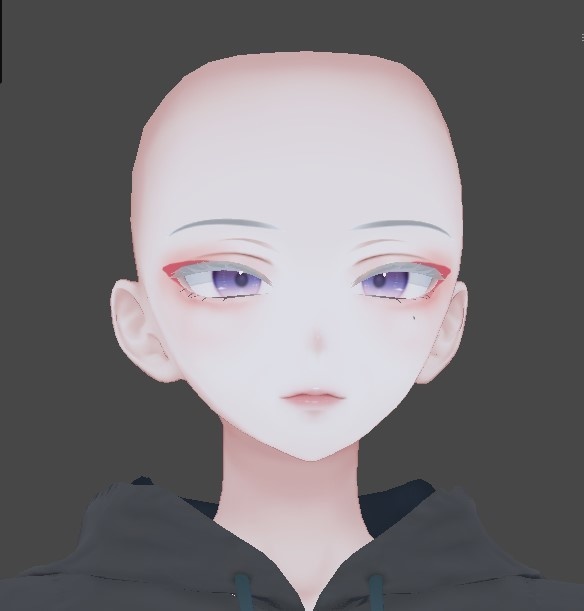 shinra make up メーキャップ texture