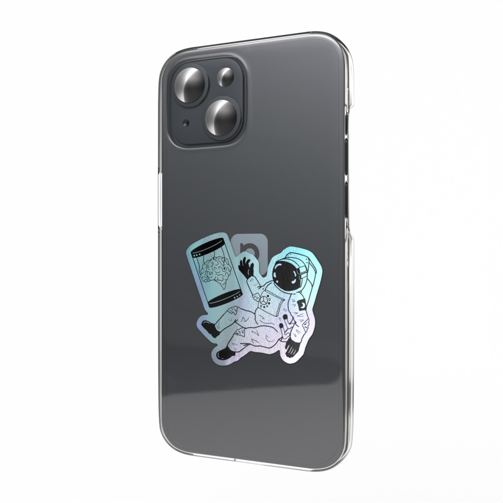 月から帰り君に会えたら　オーロラステッカー