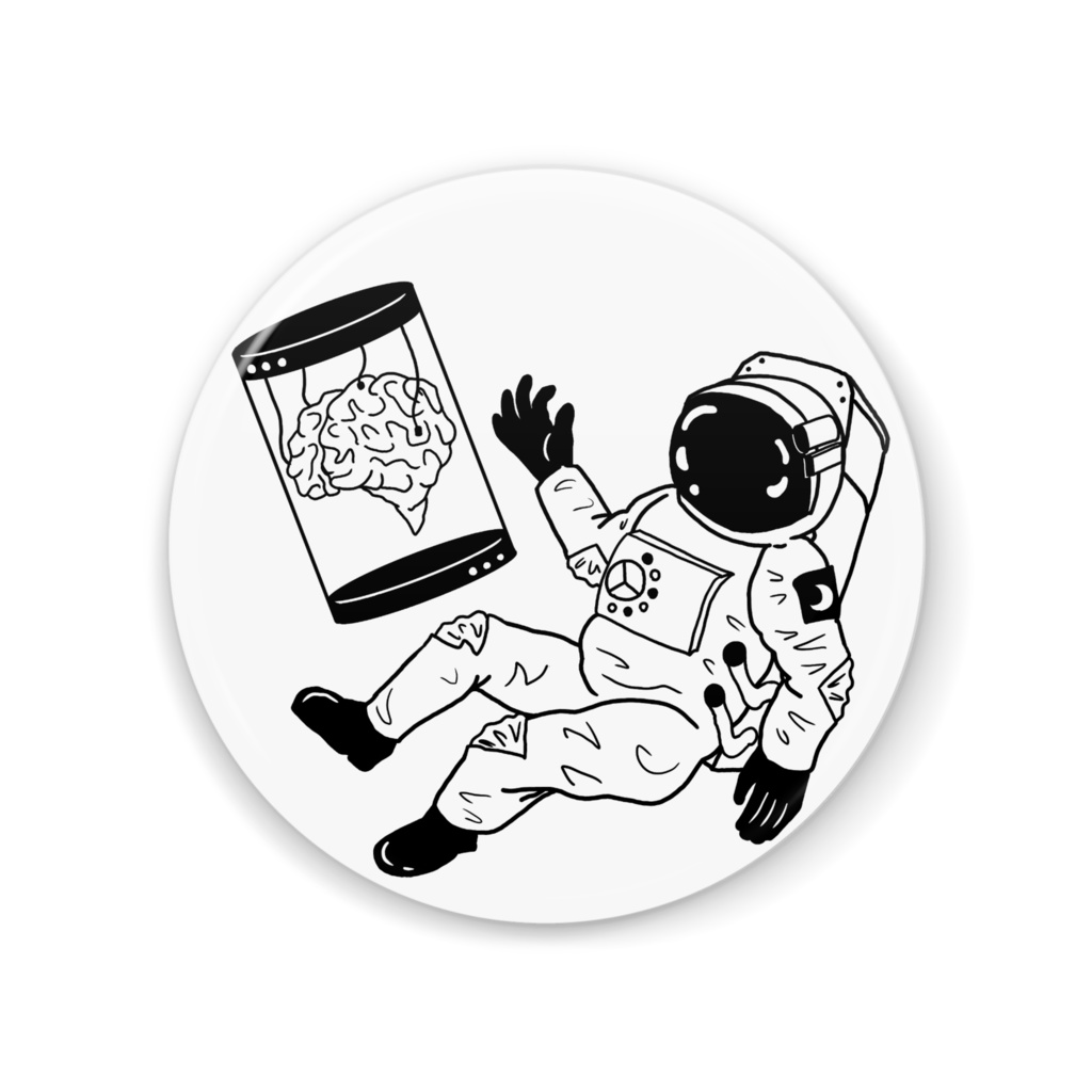 月から帰り君に会えたら　缶ミラー