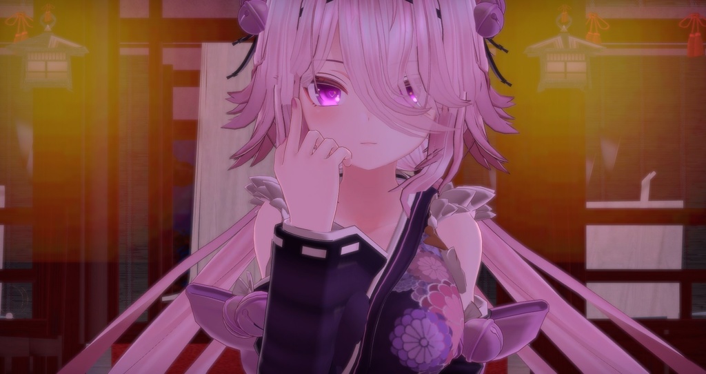 【竜胆(RINDO)用】やみはーとアイ 目テクスチャ【VRC】