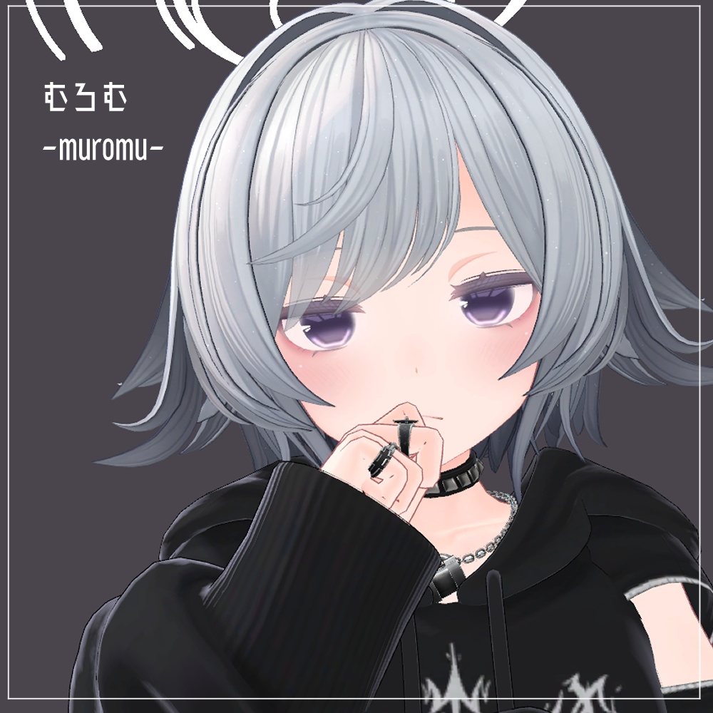 【むろむ(Muromu)用】しんぷるアイ 目テクスチャ【VRC】