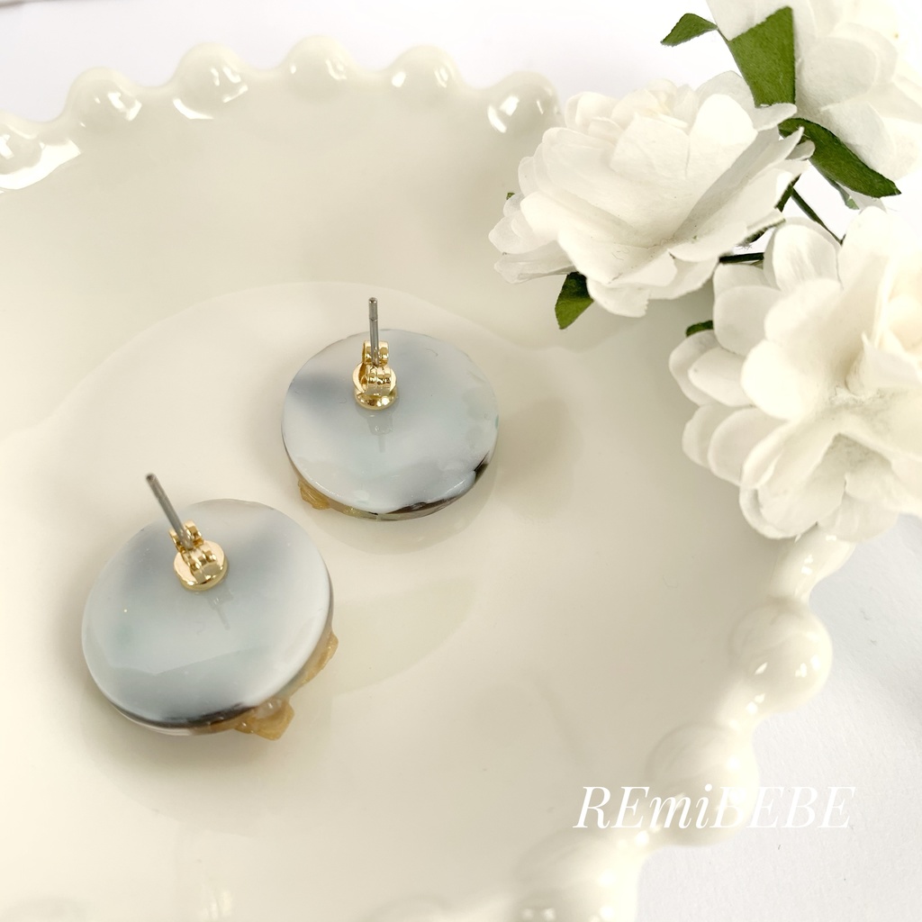 鬼滅の刃 時任無一郎モチーフ 耳ピタピアス