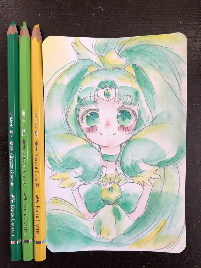 ハガキサイズ原画①~⑥(全18枚)