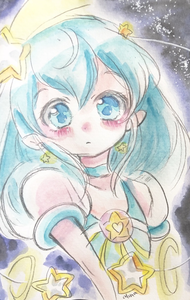 ハガキサイズ原画⑦~⑫(全18枚)