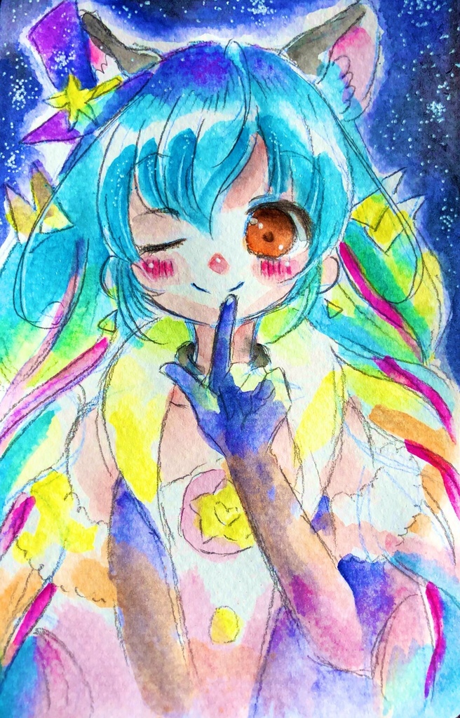 ハガキサイズ原画⑦~⑫(全18枚)