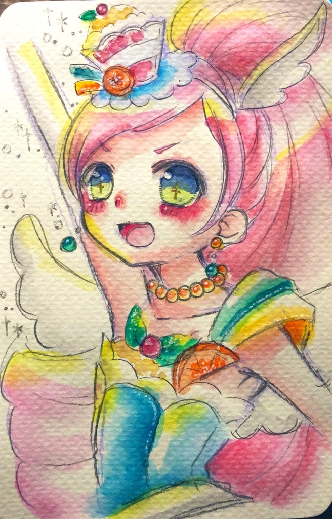 ハガキサイズ原画⑬~⑱(全18枚)