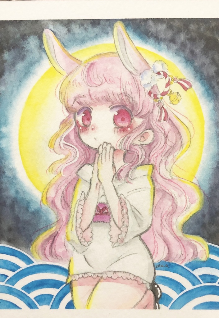 月夜テーマ作品①