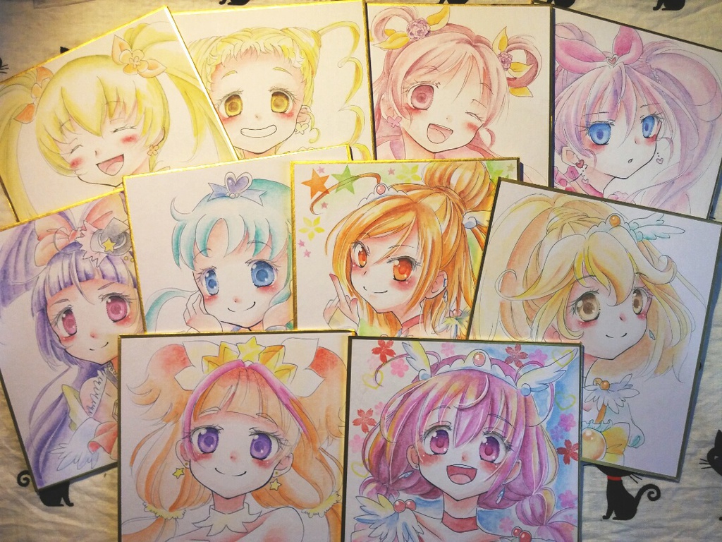 受注制作ミニ色紙