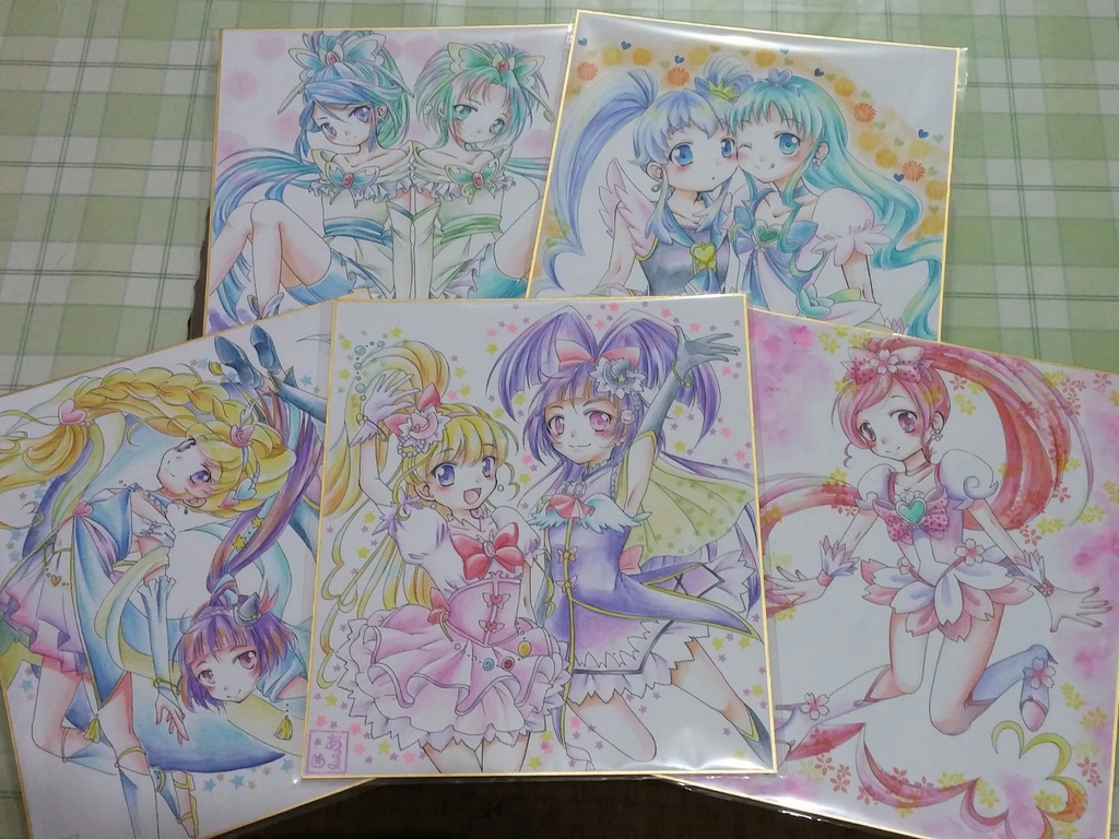 受注制作ミニ色紙