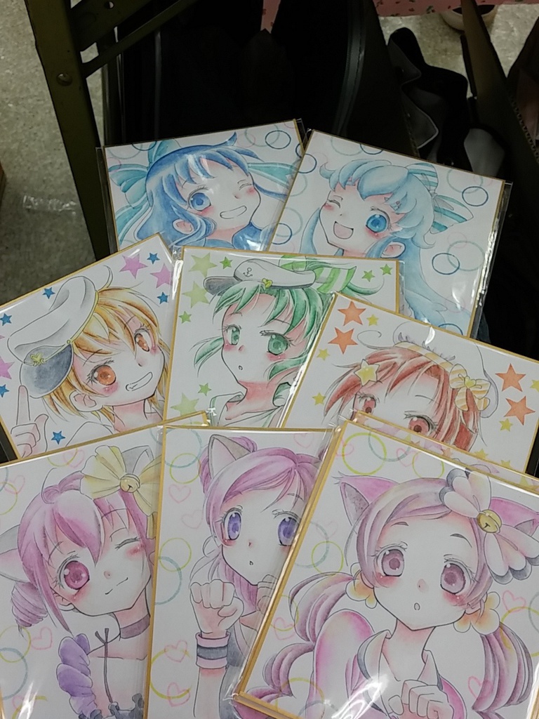 受注制作ミニ色紙