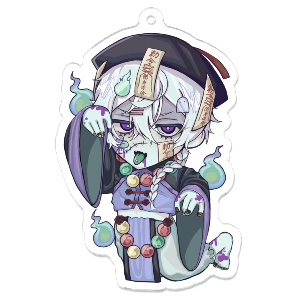 キョンシーアクリルキーホルダー