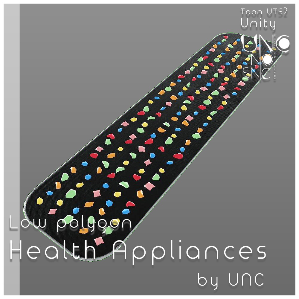 【無料】3Dモデル「健康器具セット5種(Health_appliances)」