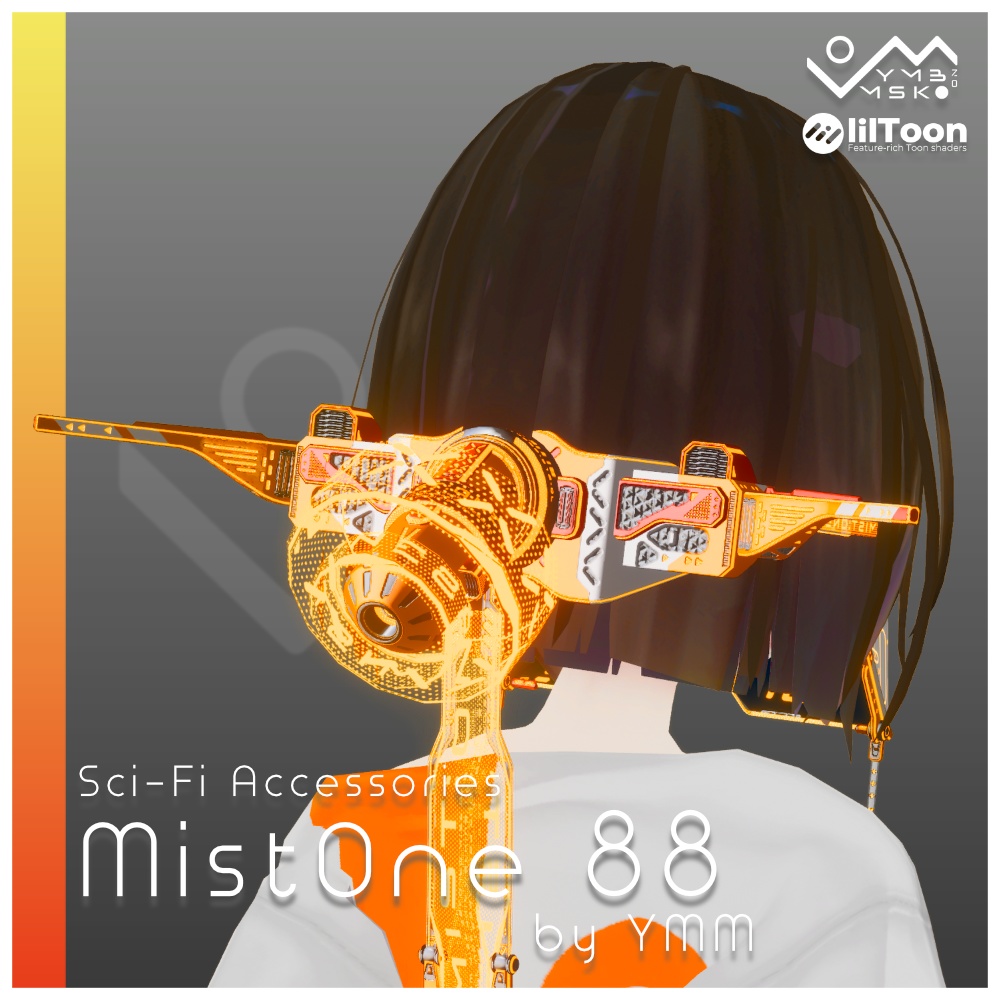 3Dモデル「MistOne 88」PB対応 カラバリ5色有