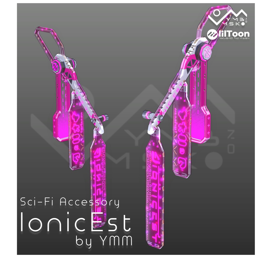 3Dモデル「IonicEst」PB対応 カラバリ8色有