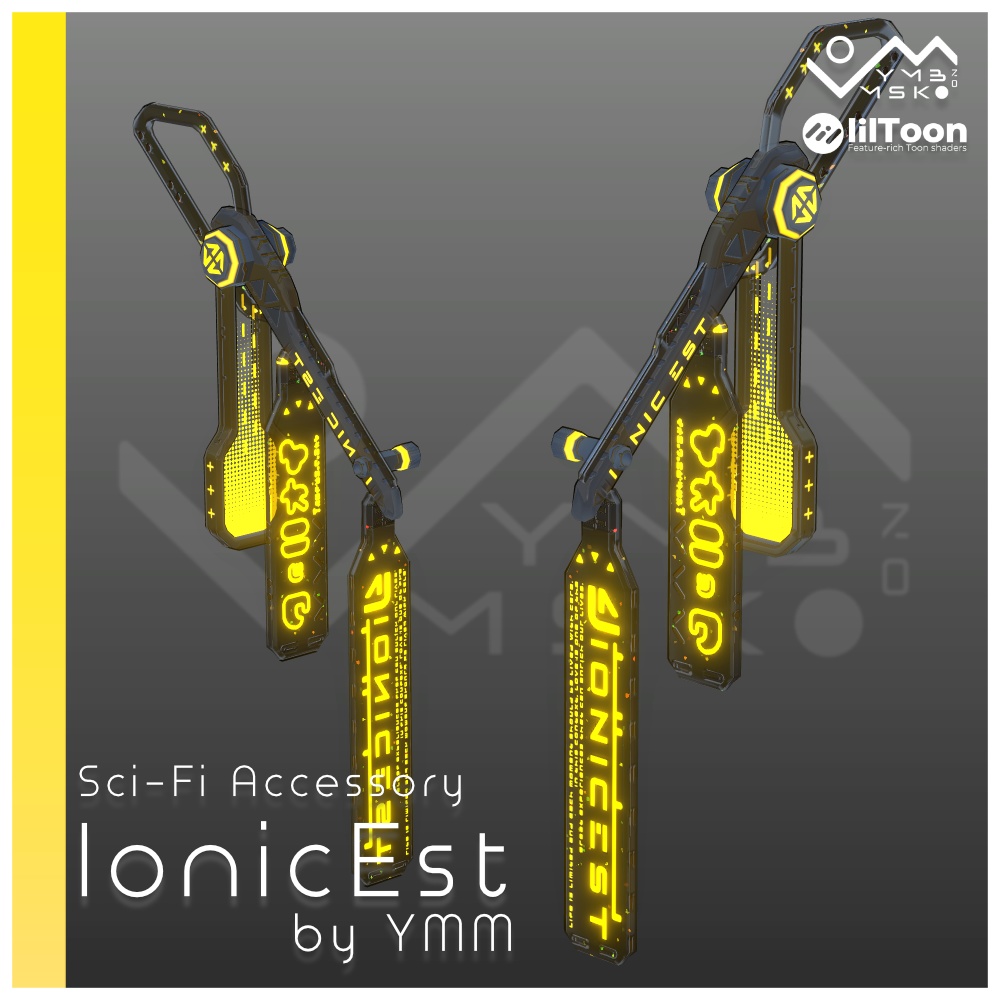 3Dモデル「IonicEst」PB対応 カラバリ8色有