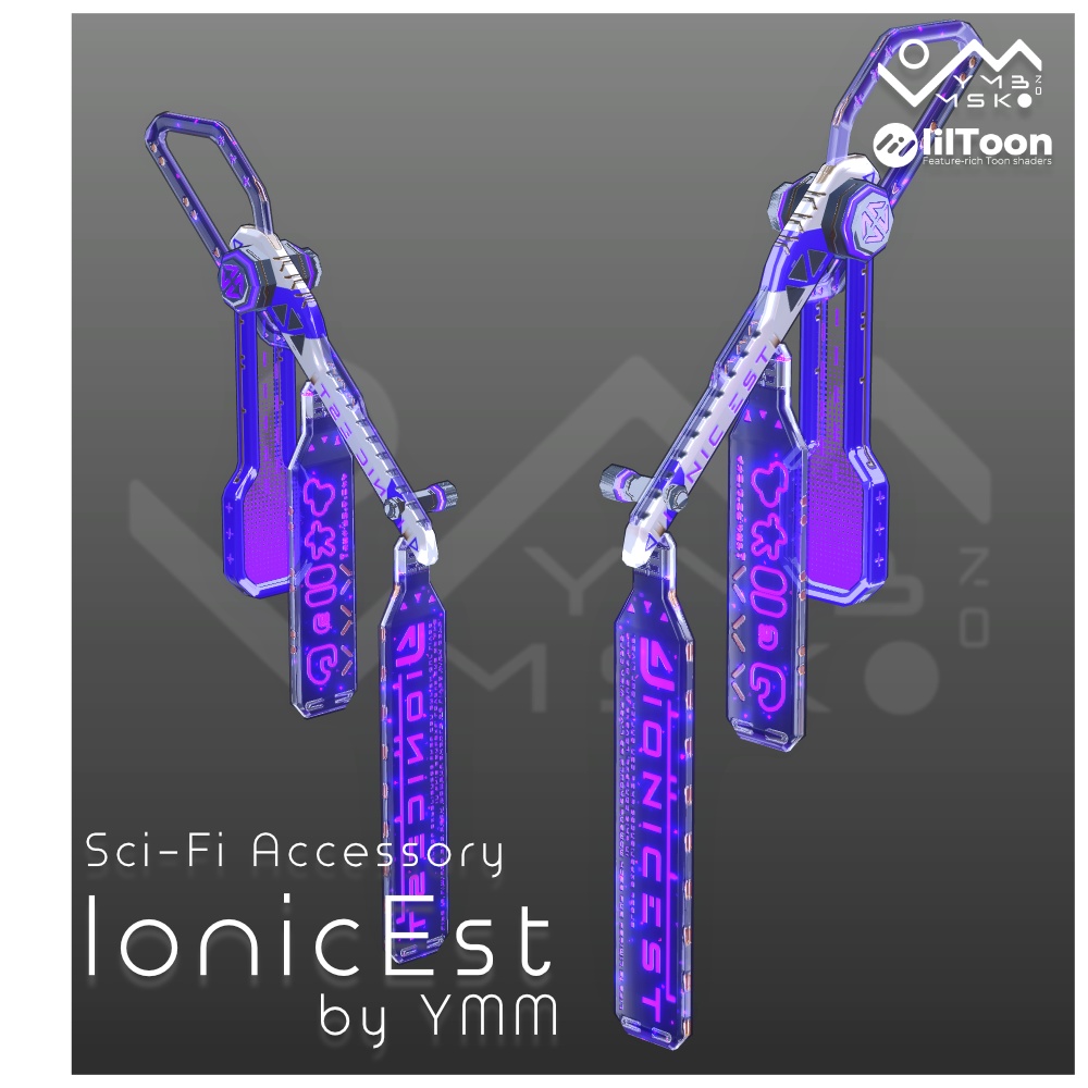 3Dモデル「IonicEst」PB対応 カラバリ8色有