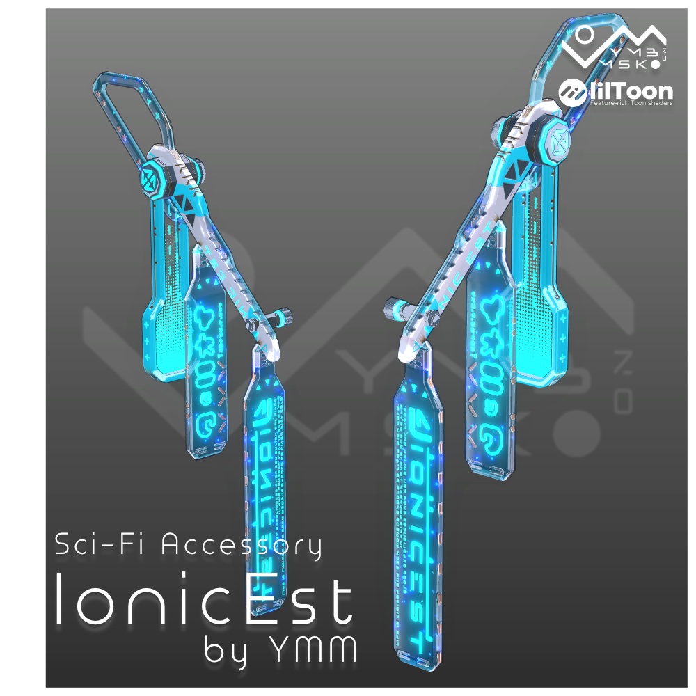 3Dモデル「IonicEst」PB対応 カラバリ8色有